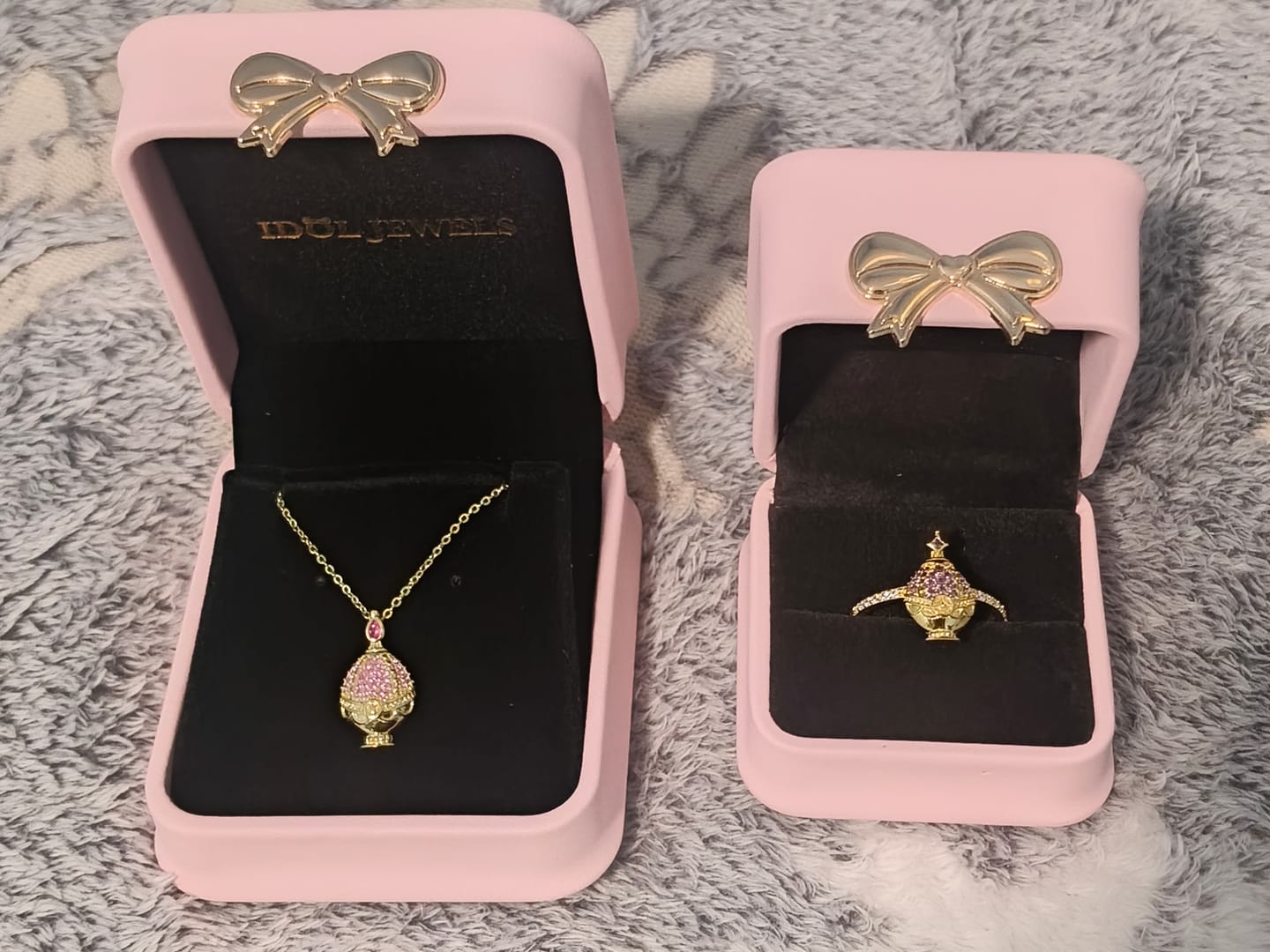 Customer photo review of Colección Soul Gems Madoka y Homura | Plata con Baño de Oro 18k | Puella Magi Madoka Magica
