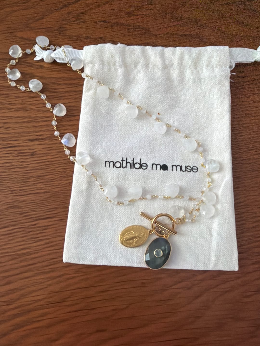 Customer photo review of Collier Jardin d'Hiver