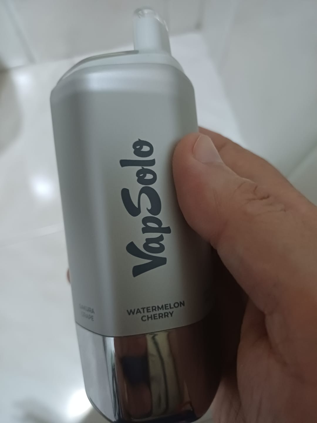 Customer photo review of VAPSOLO SIXER 180k | 6 sabores en 1