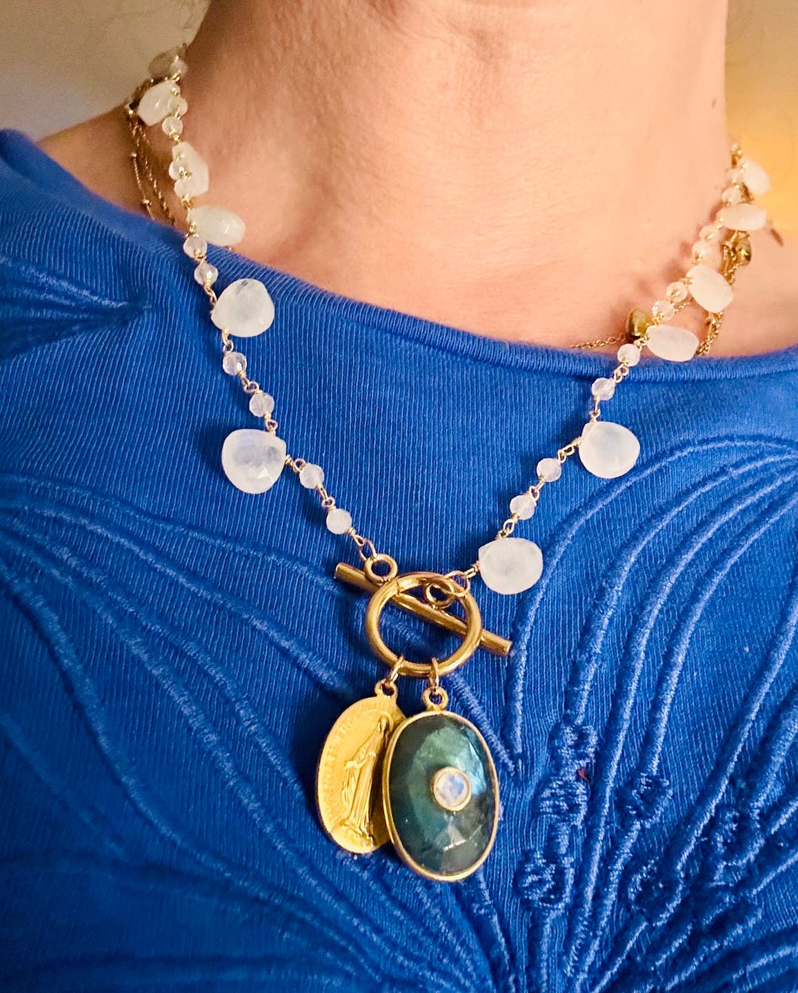 Customer photo review of Collier Jardin d'Hiver