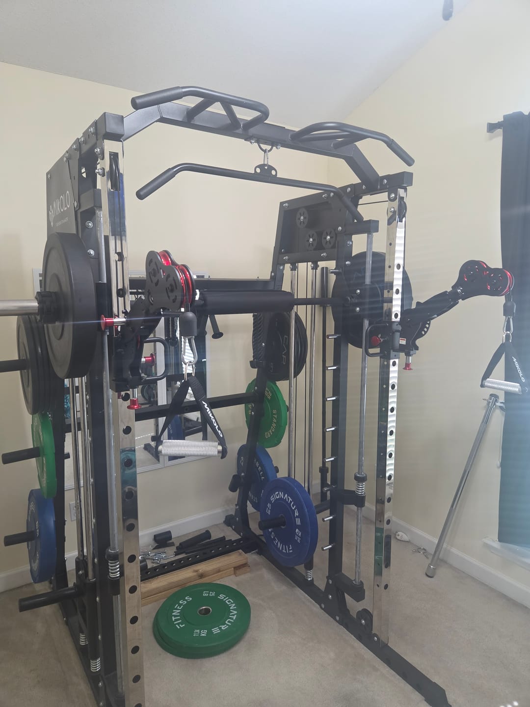 Customer photo review of 3D Pivot Arms Rack Attachment for M4-2.0