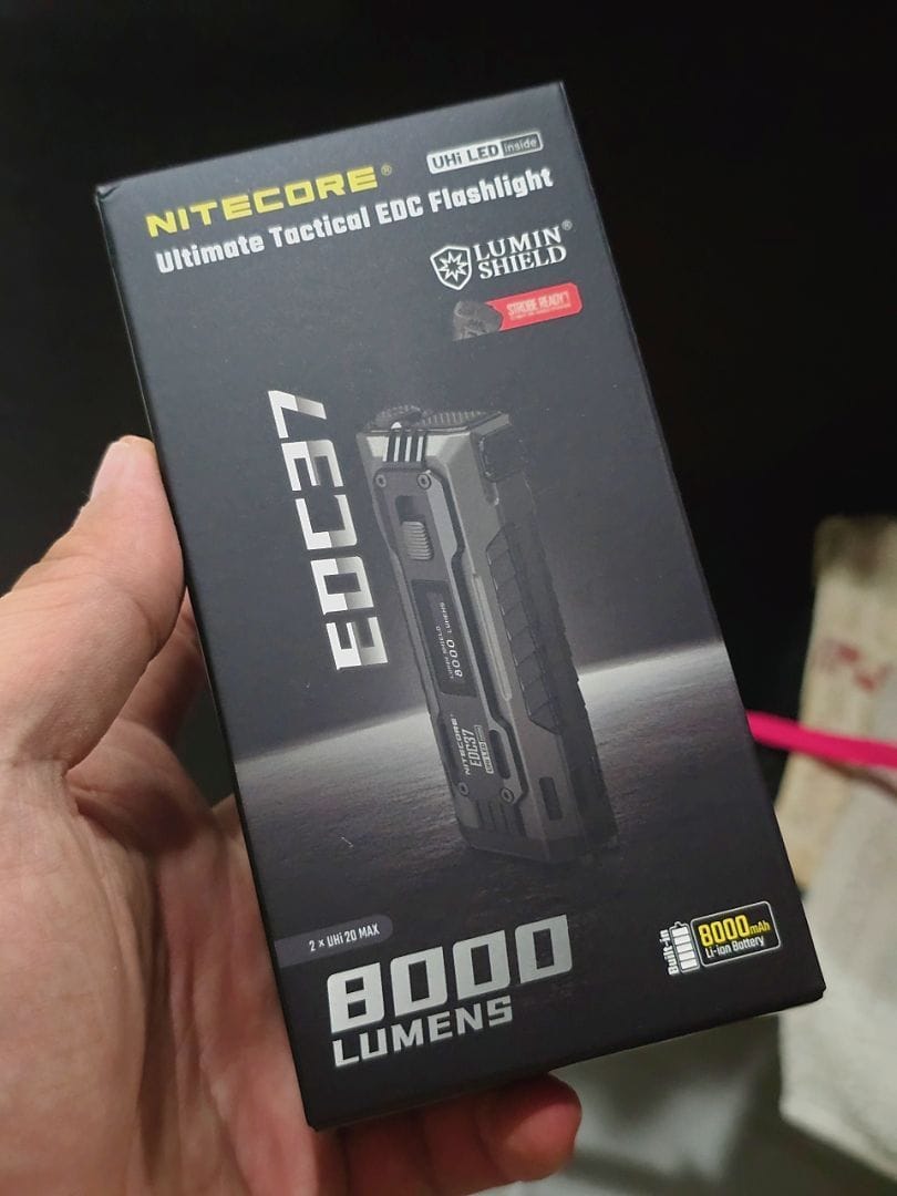 Customer photo review of EDC37 - 8000 lumens