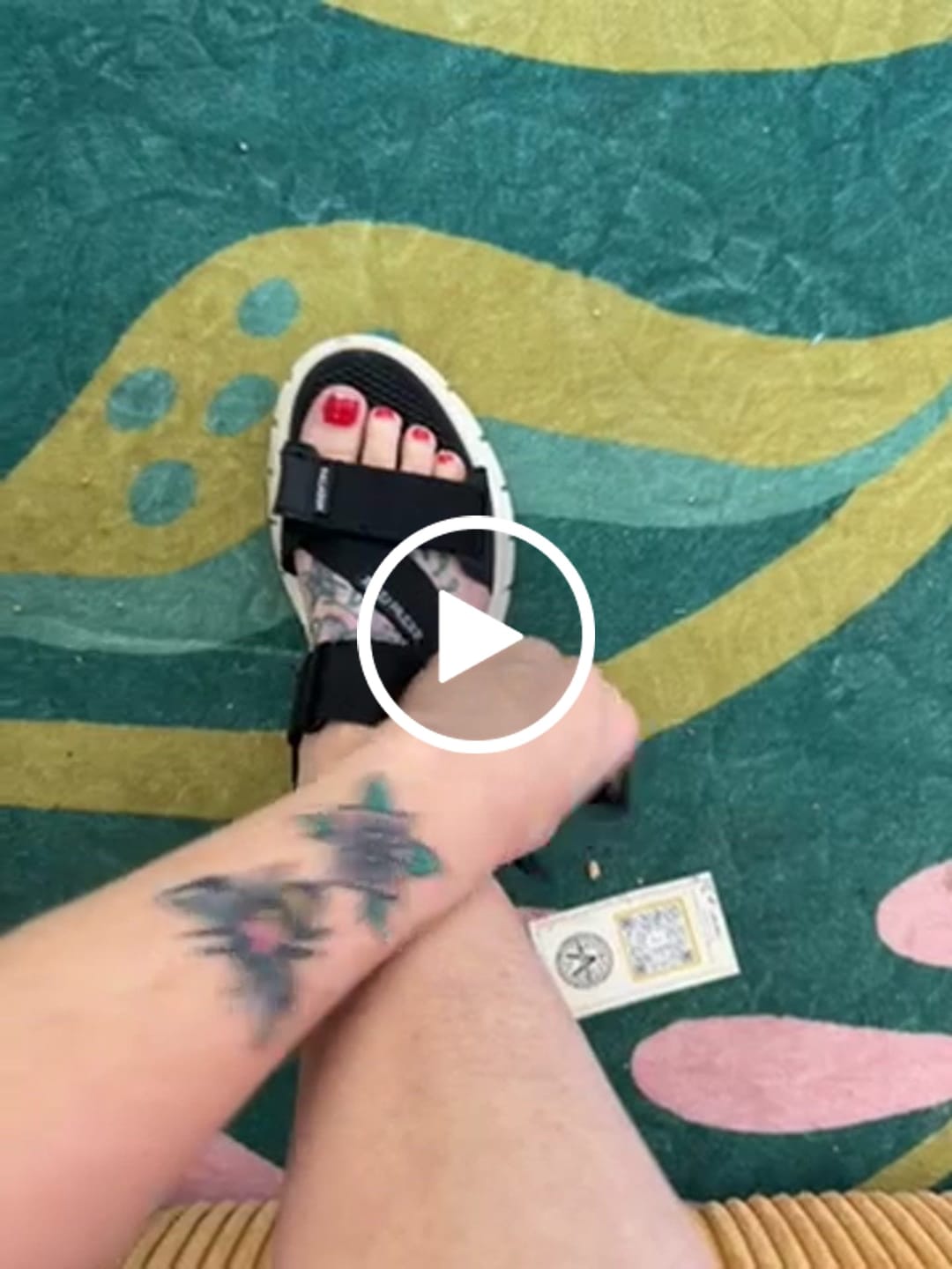Customer video review of 98578-016-M | REVOLT SANDAL MONO | BLACK/MARSHMALLOW