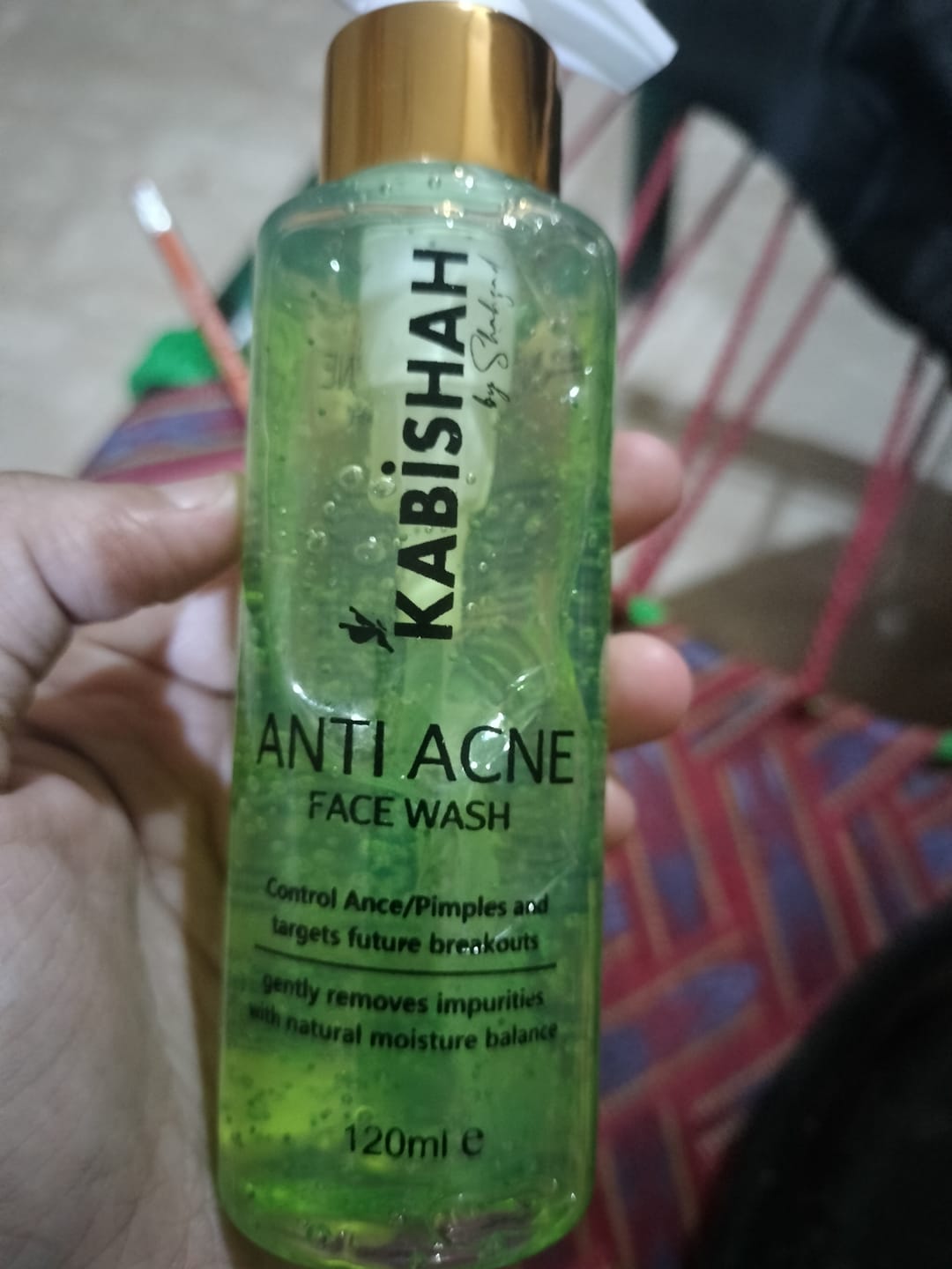 Customer photo review of ClearSkin Pro Anti Acne Face Wash Double Pack