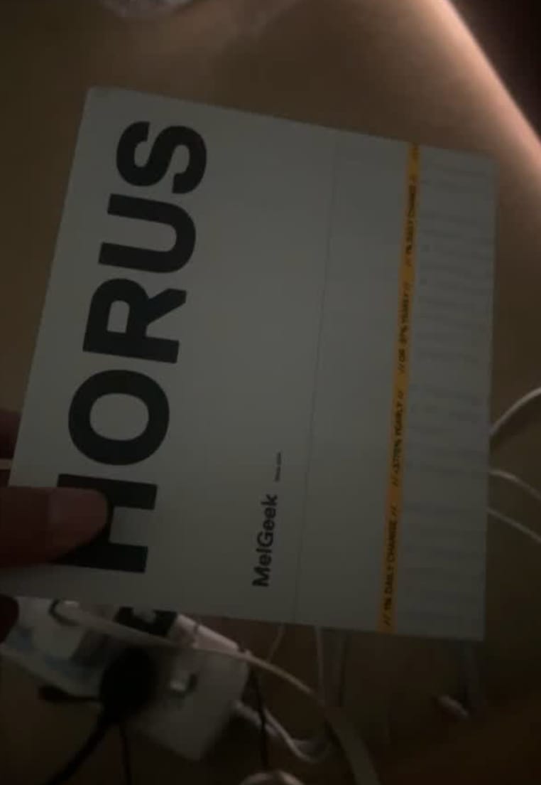 Customer photo review of Horus Lightweight 8k Polling Gaming Mouse