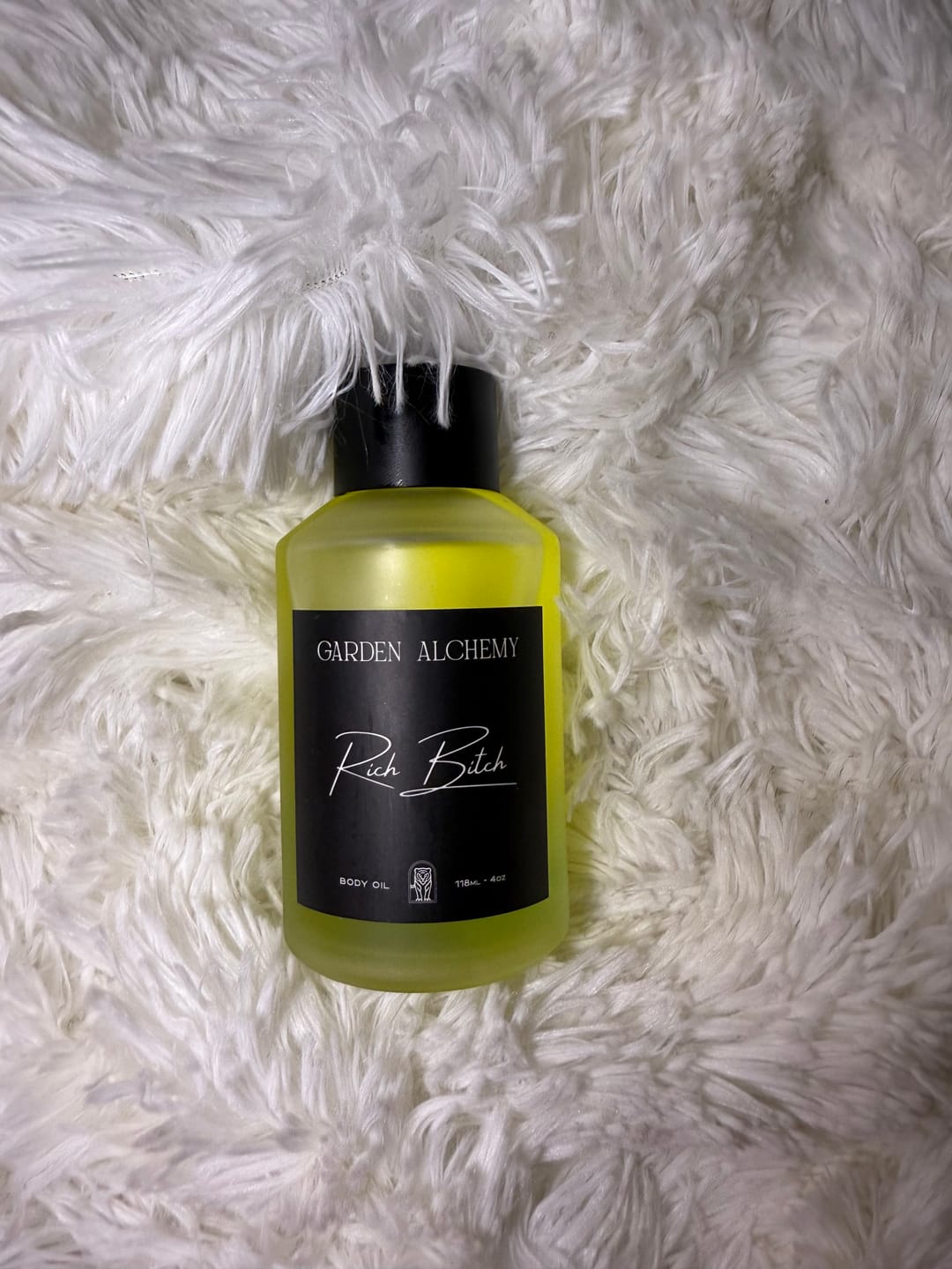 Customer photo review of RICH BITCH BODY OIL (the return of the OG 1st formula)