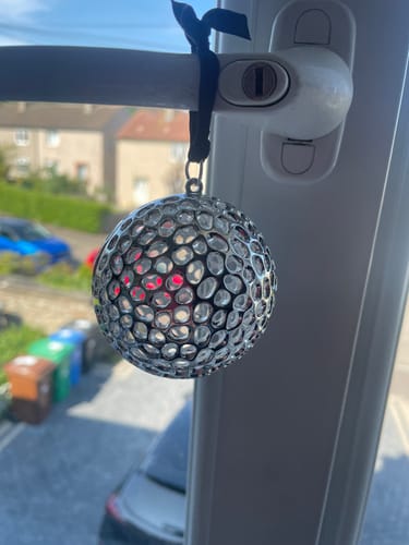 Customer photo review of Allegro Globe Bauble