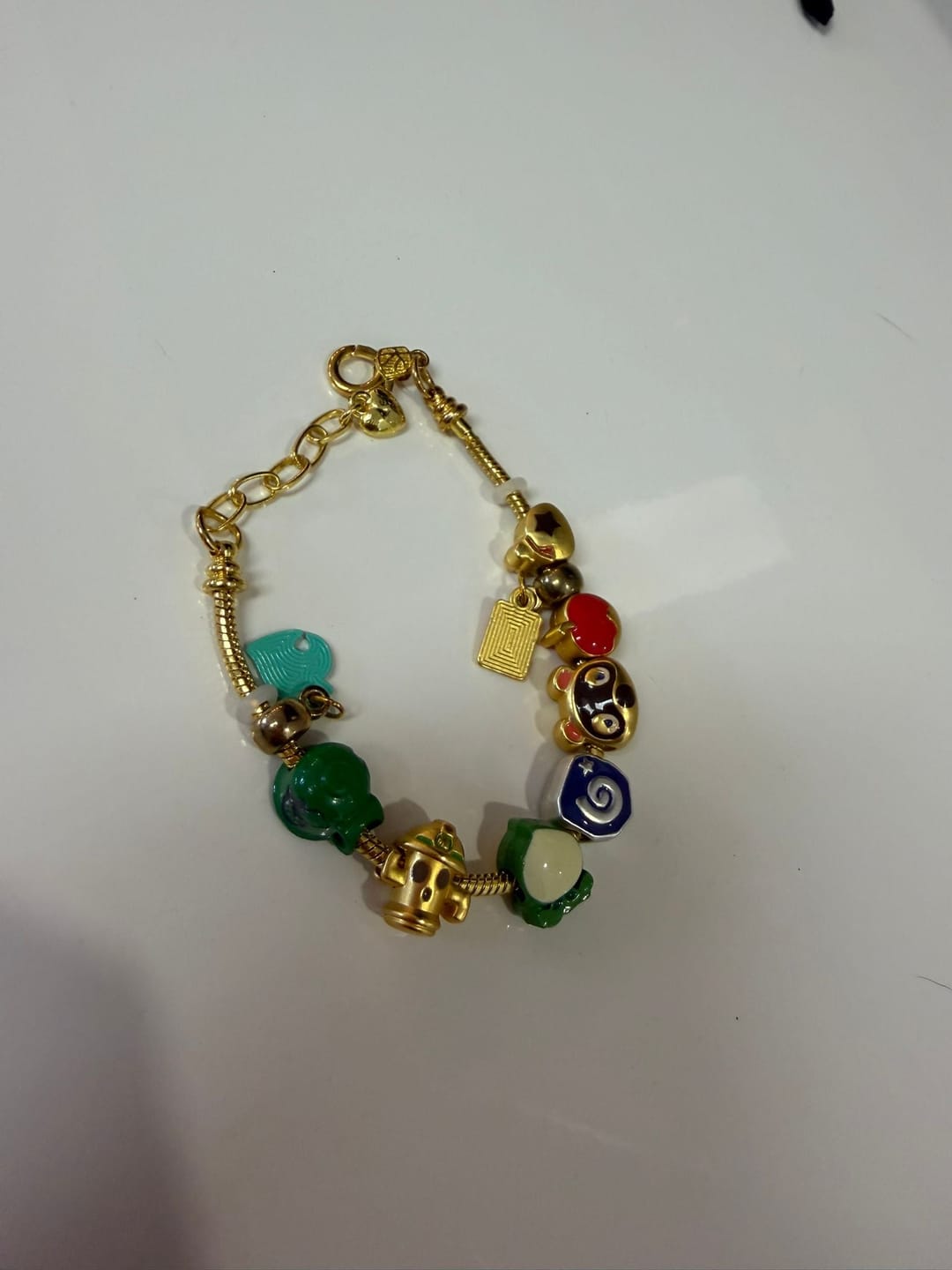 Customer photo review of Little Pieces of Your Island Bracelet