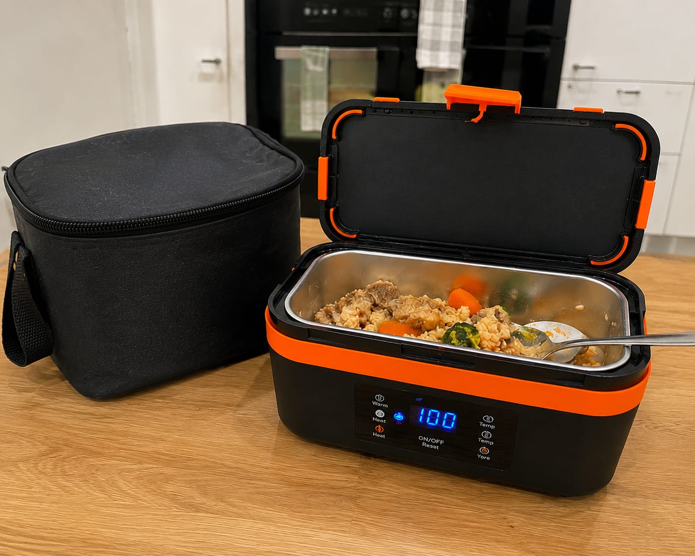 Customer photo review of SnapHeatEat™ Electric Lunch Box