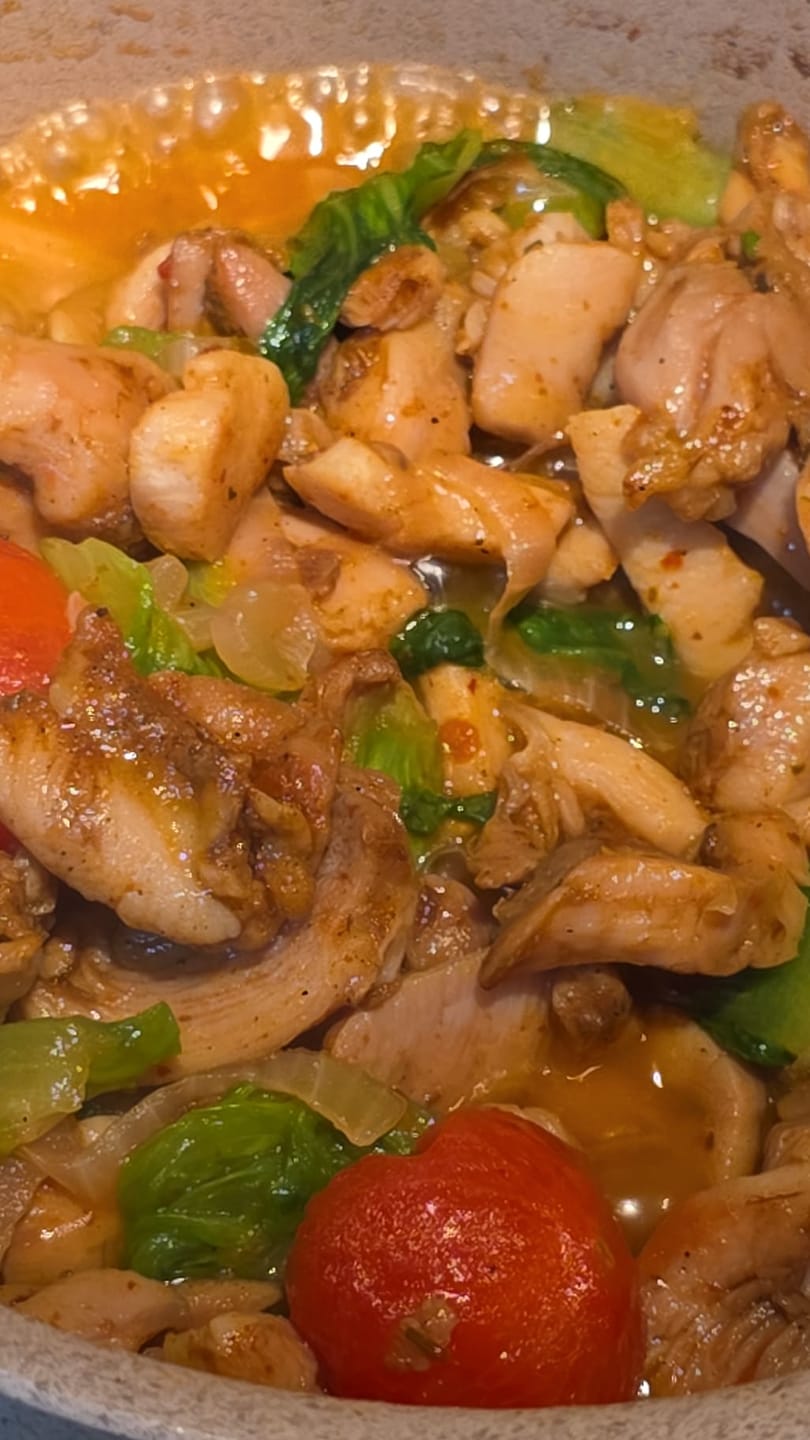 Customer photo review of RAW Chicken Chop - Fiery Sichuan Spice