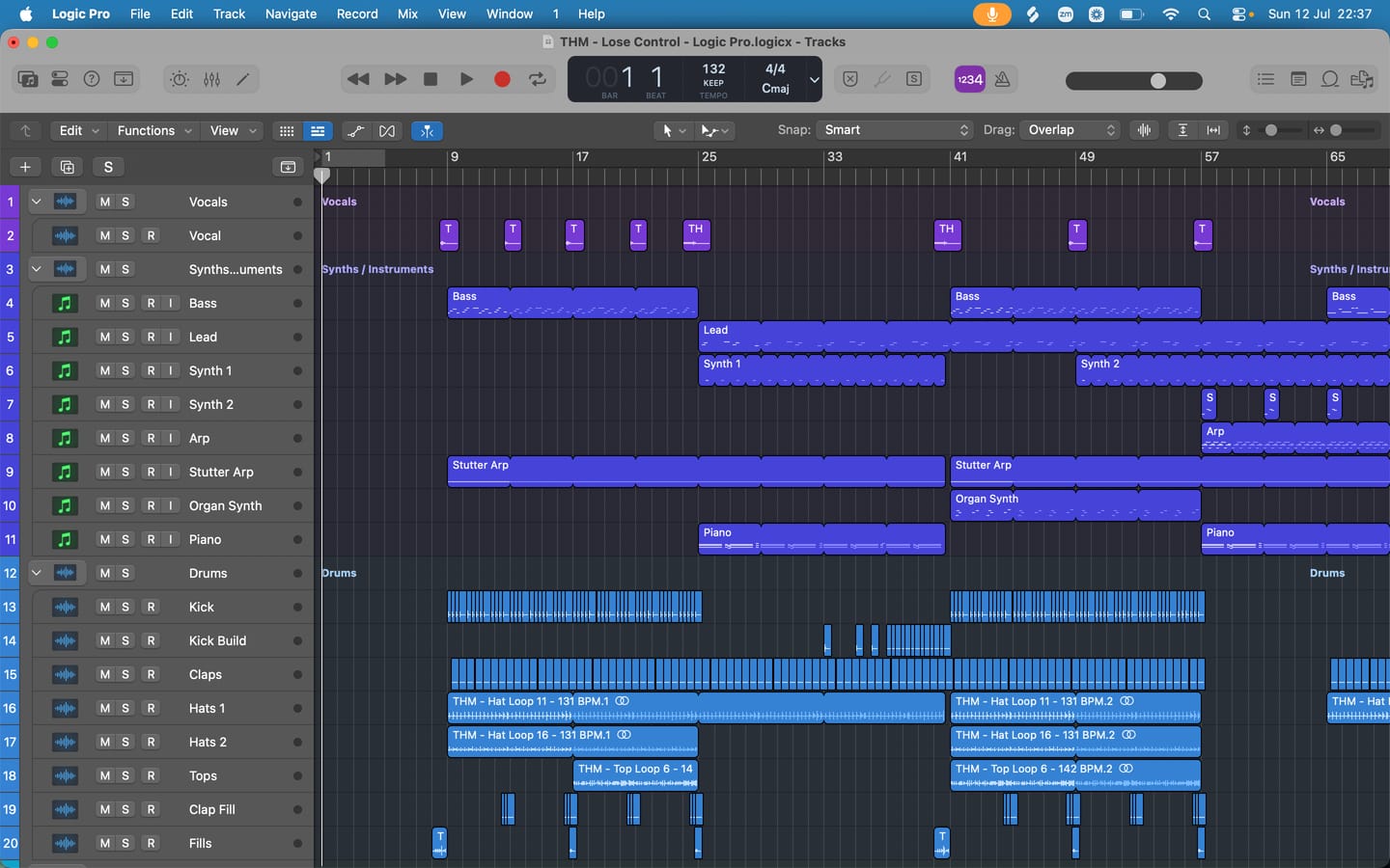 Customer photo review of Logic Pro - Full Track Template - Deep & Minimal