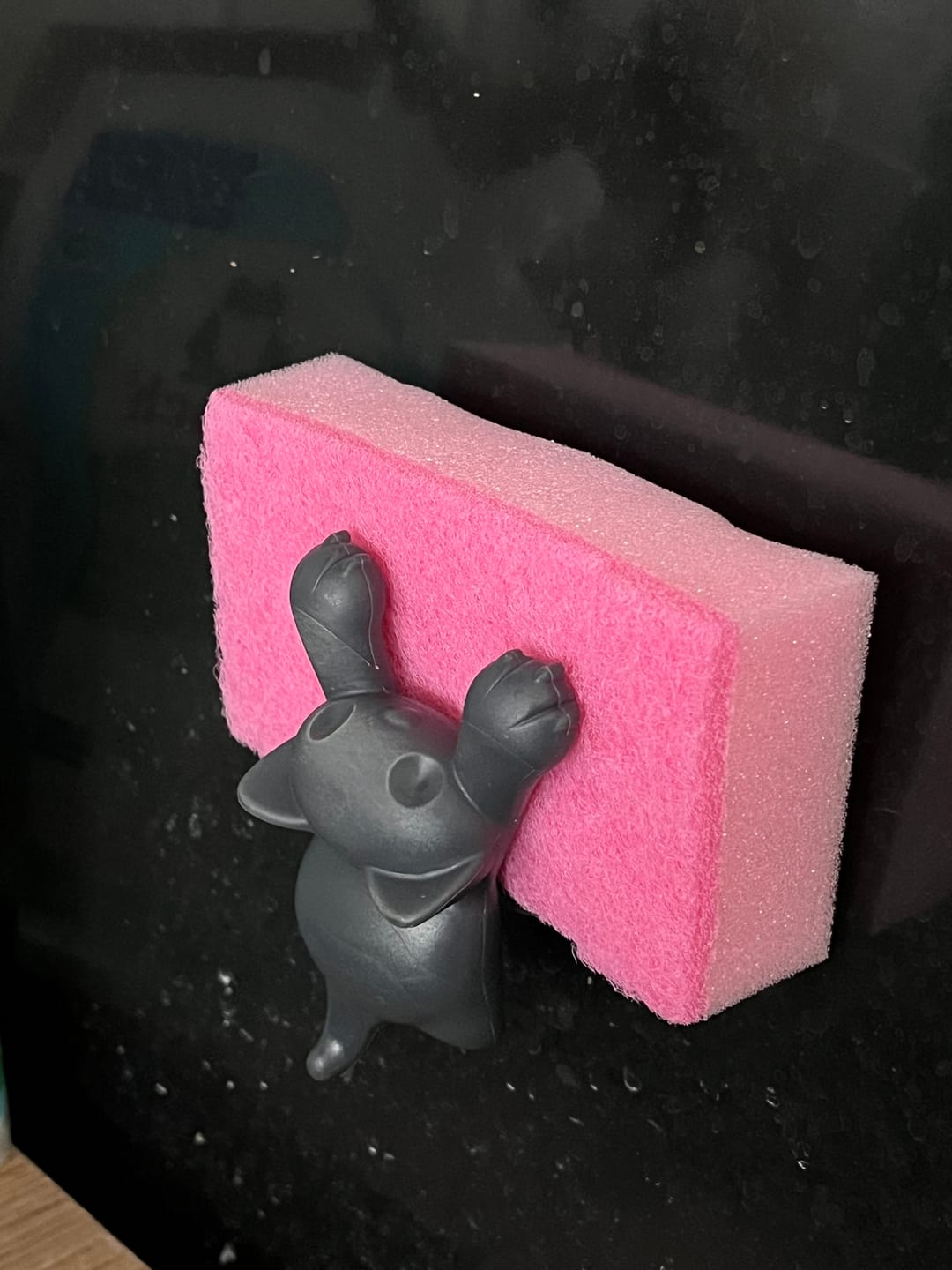 Customer photo review of Katzen Schwammhalter für die Küchenspüle – Scrubby