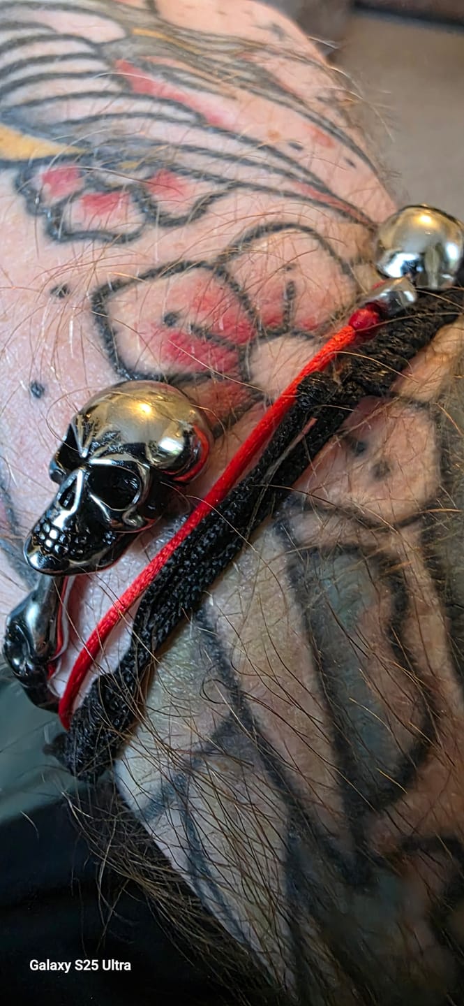 Customer photo review of SKULLED.
