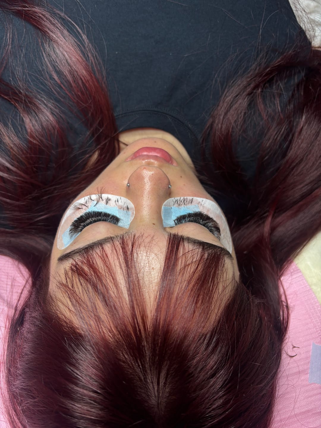 Customer photo review of Brown Color Lash 0.03/0.05mm