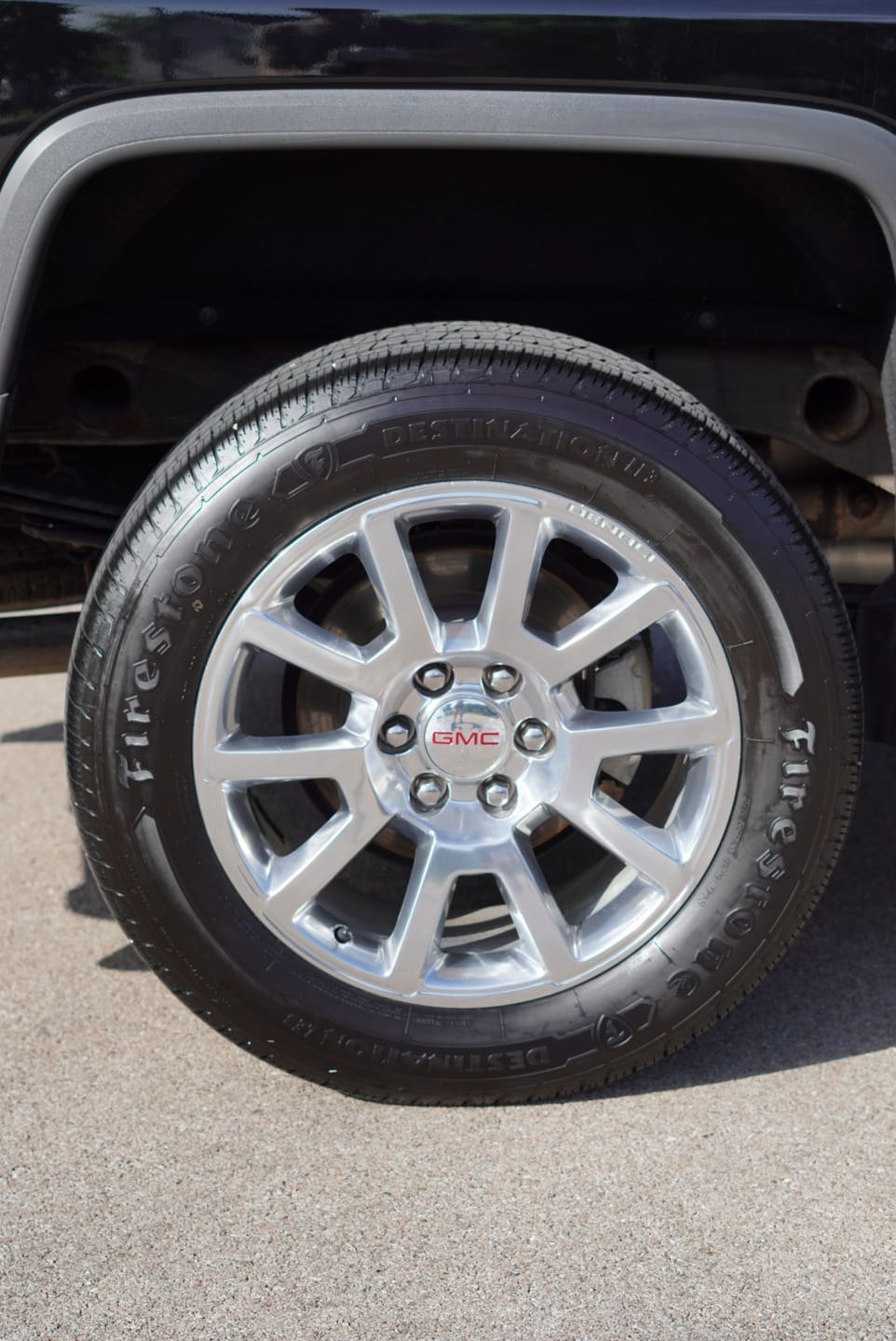 Customer photo review of Decked Out Tire Dressing - 16 oz.