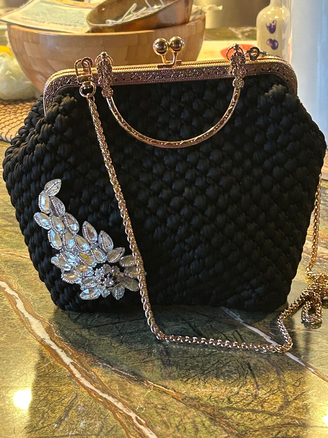 Customer photo review of Lotus Handbag DIY KIT