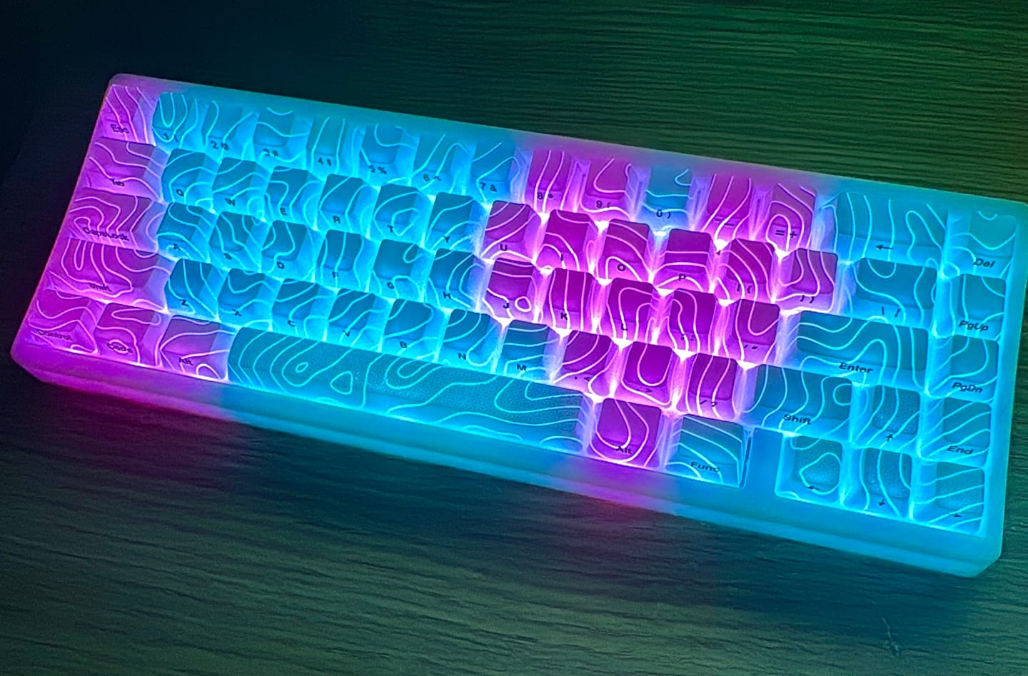 Customer photo review of XVX M67 JadeStone Mekanik Klavye