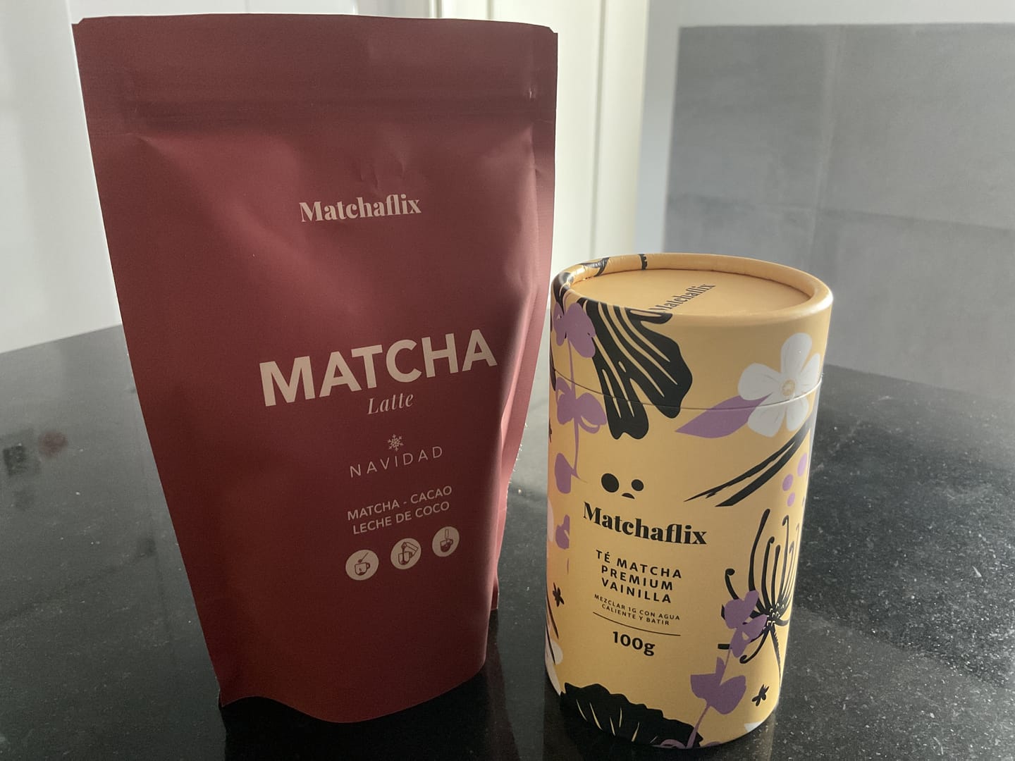 Customer photo review of Matcha Latte Navidad
