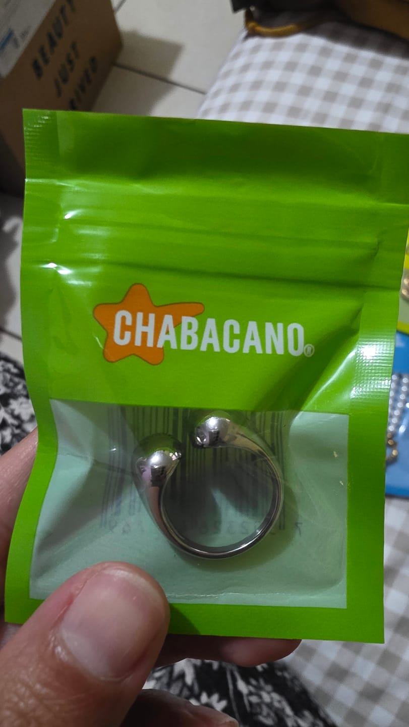 Customer photo review of Anillo Rocio Plata