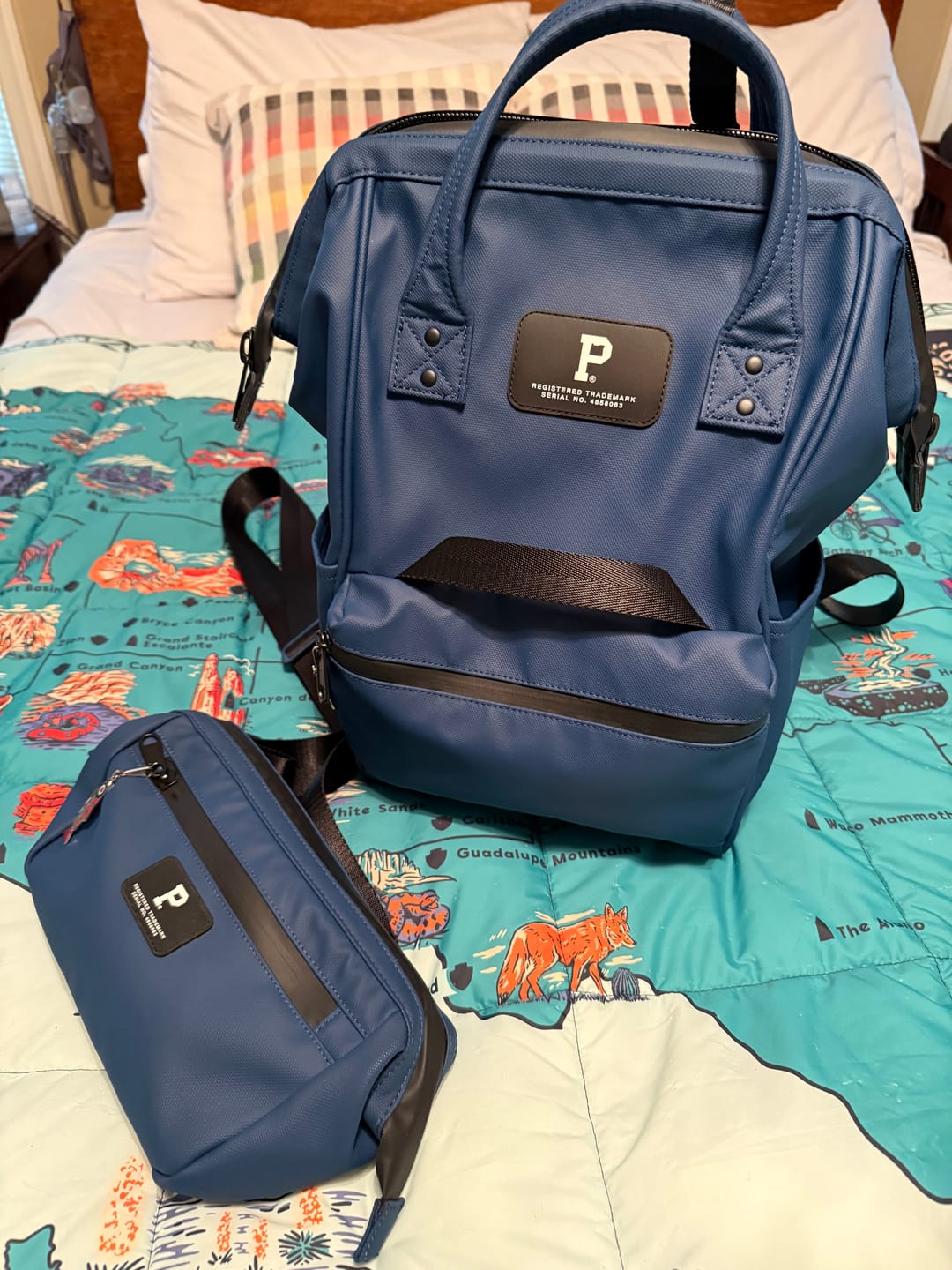 Customer photo review of Cascade Crossbody Bag