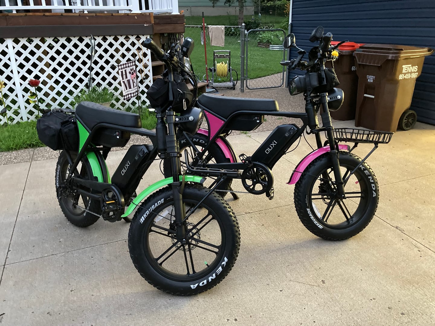 Customer photo review of OUXI V8 750W Fat Tire Electric Bike