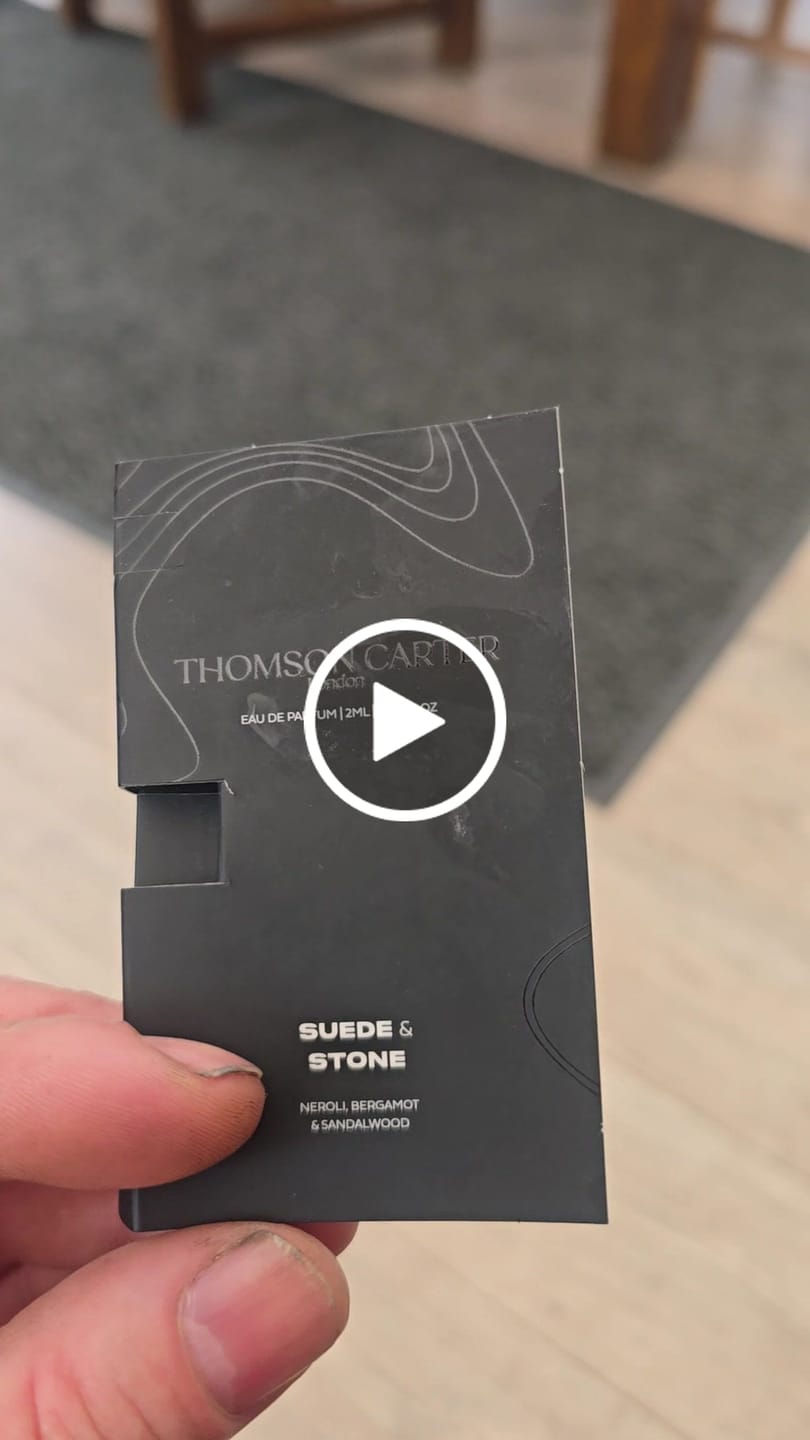 Customer video review of Suede & Stone | Eau de Parfum | 2ml