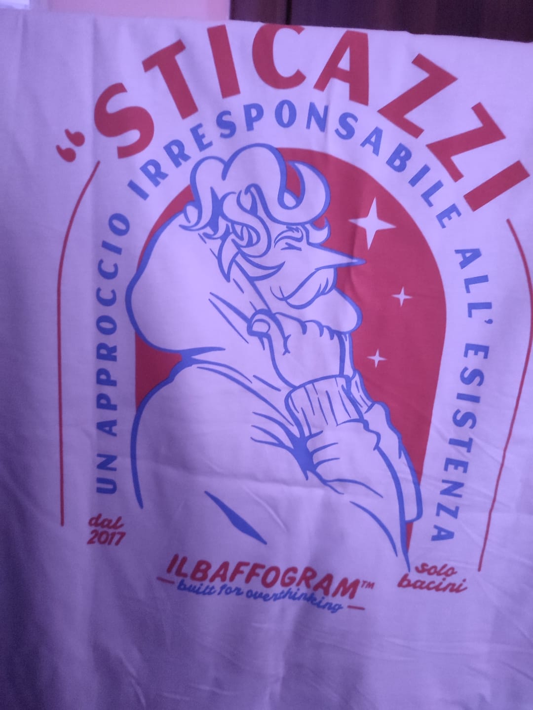 Customer photo review of T-SHIRT STICA - Cotone Organico