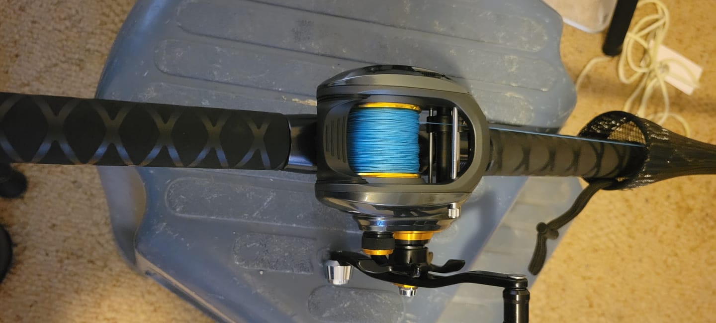 Customer photo review of 8 Strand Braided Fishing Line Series - Super Sleek & Smooth Braided Fishing Line - High Performance Fishing Line For Saltwater & Freshwater
