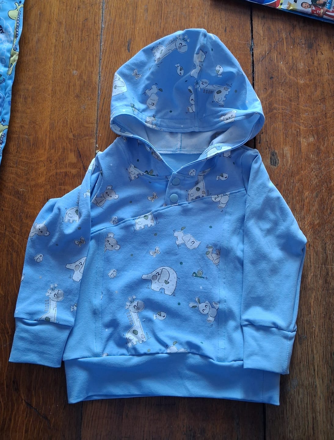 Customer photo review of Tiny Zoo Cotton Jersey Fabric