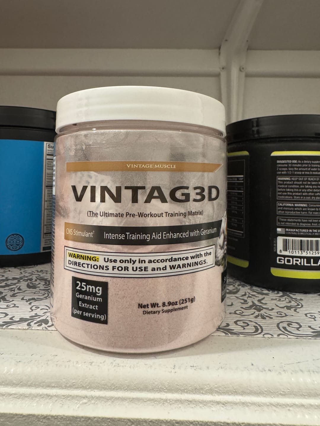 Customer photo review of VINTAG3D - HIGH STIMULANT PERFORMANCE ENHANCEMENT