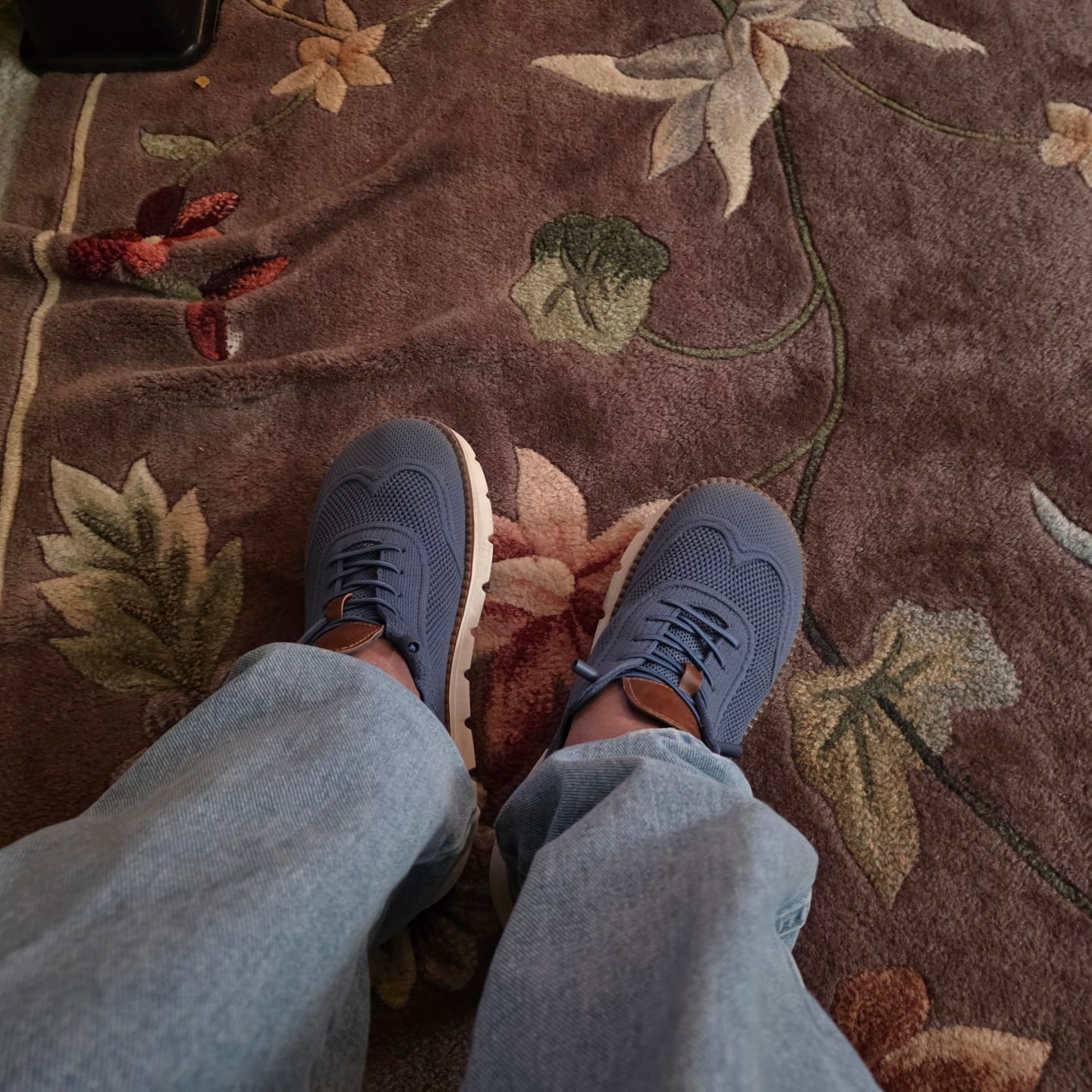 Customer photo review of Comfy Stride  - Hands Free Slip In  & Extra Wide Toe Box
