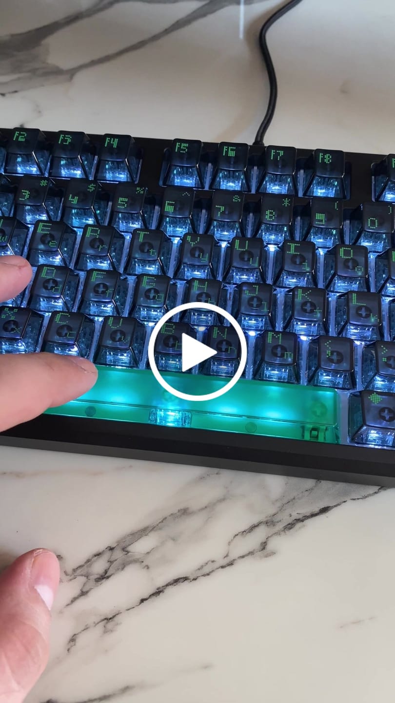Customer video review of WEIKAV EG75 Alüminyum Klavye (Manyetik Switch / HE)