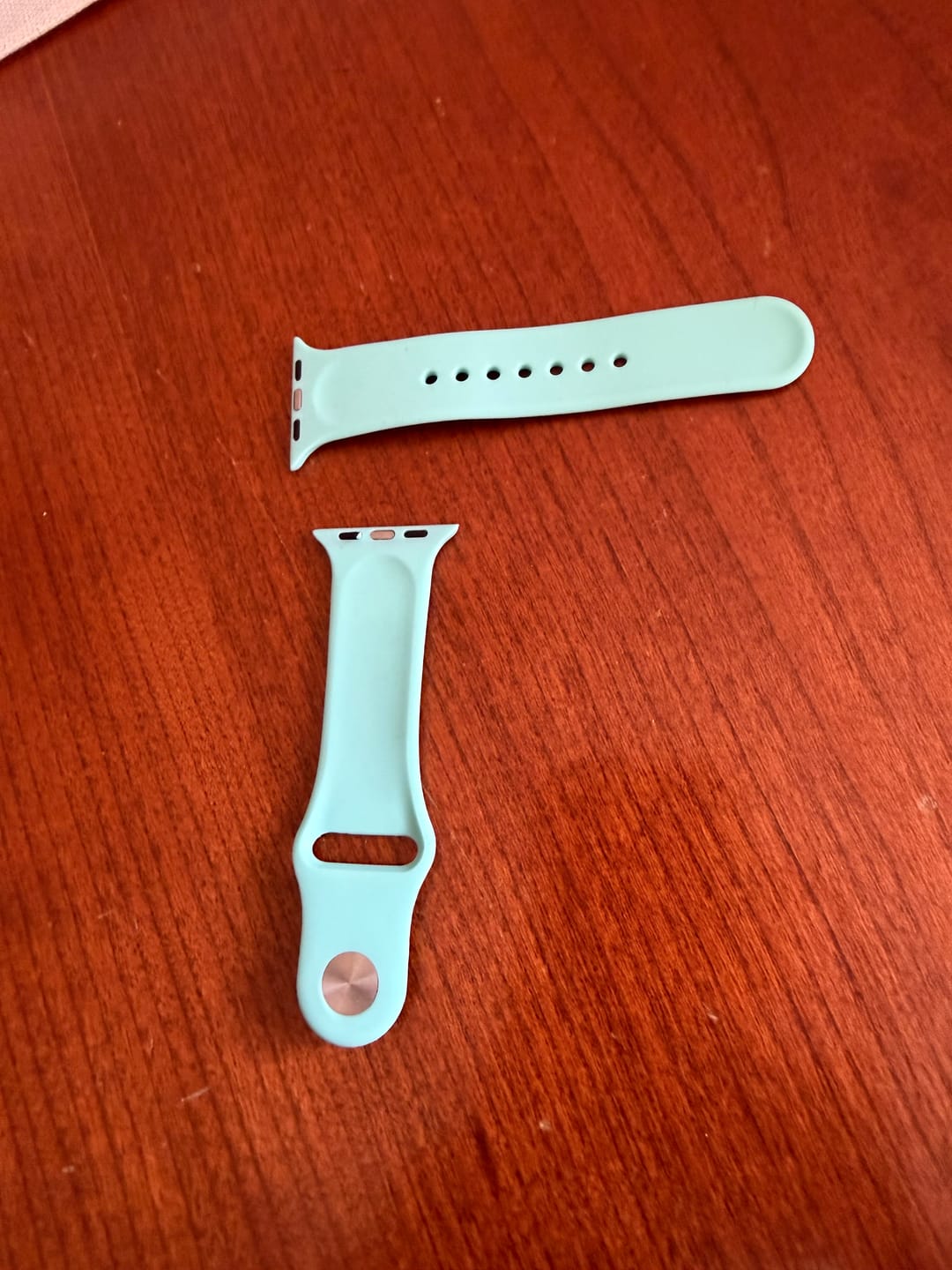 Customer photo review of Silicone Solid Band - For Apple Watch - SeaFoam