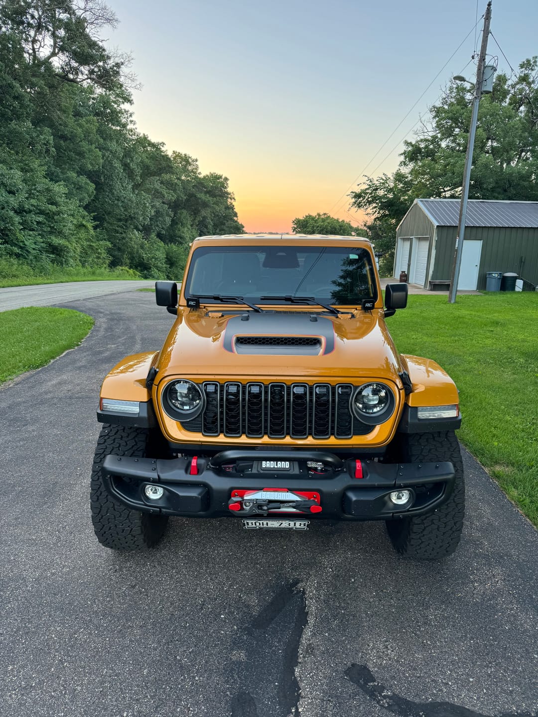 Customer photo review of Hood Graphic for Gladiator MOJAVE