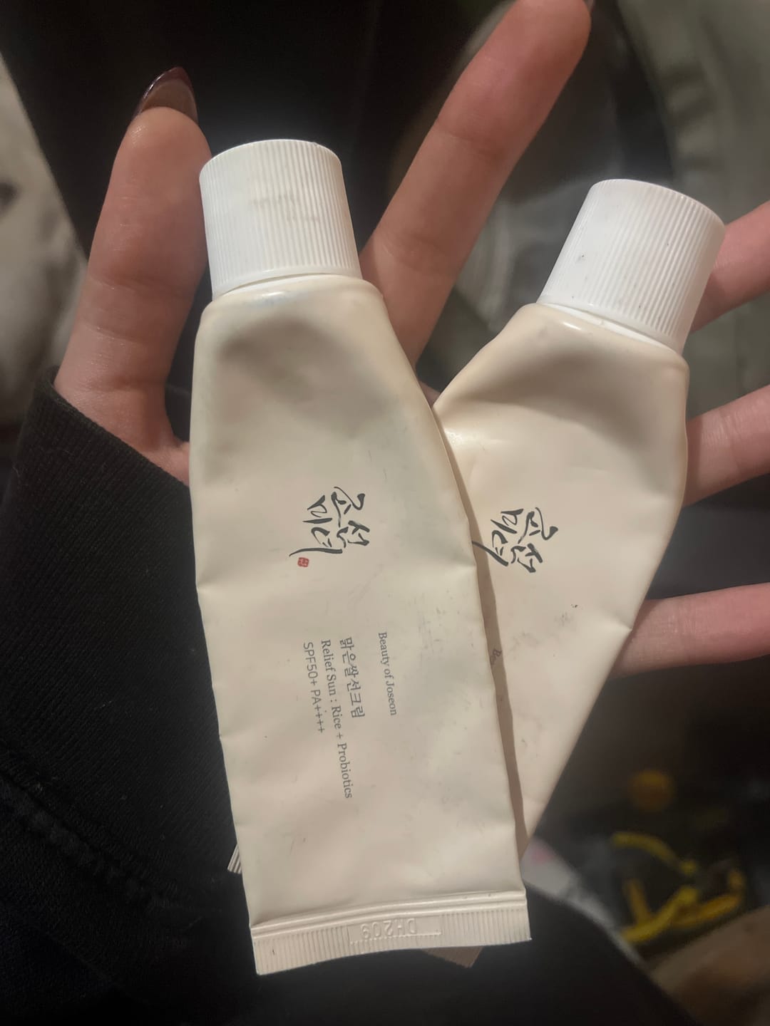 Customer photo review of Relief Sun : Rice + Probiotics (SPF50+ PA++++)
