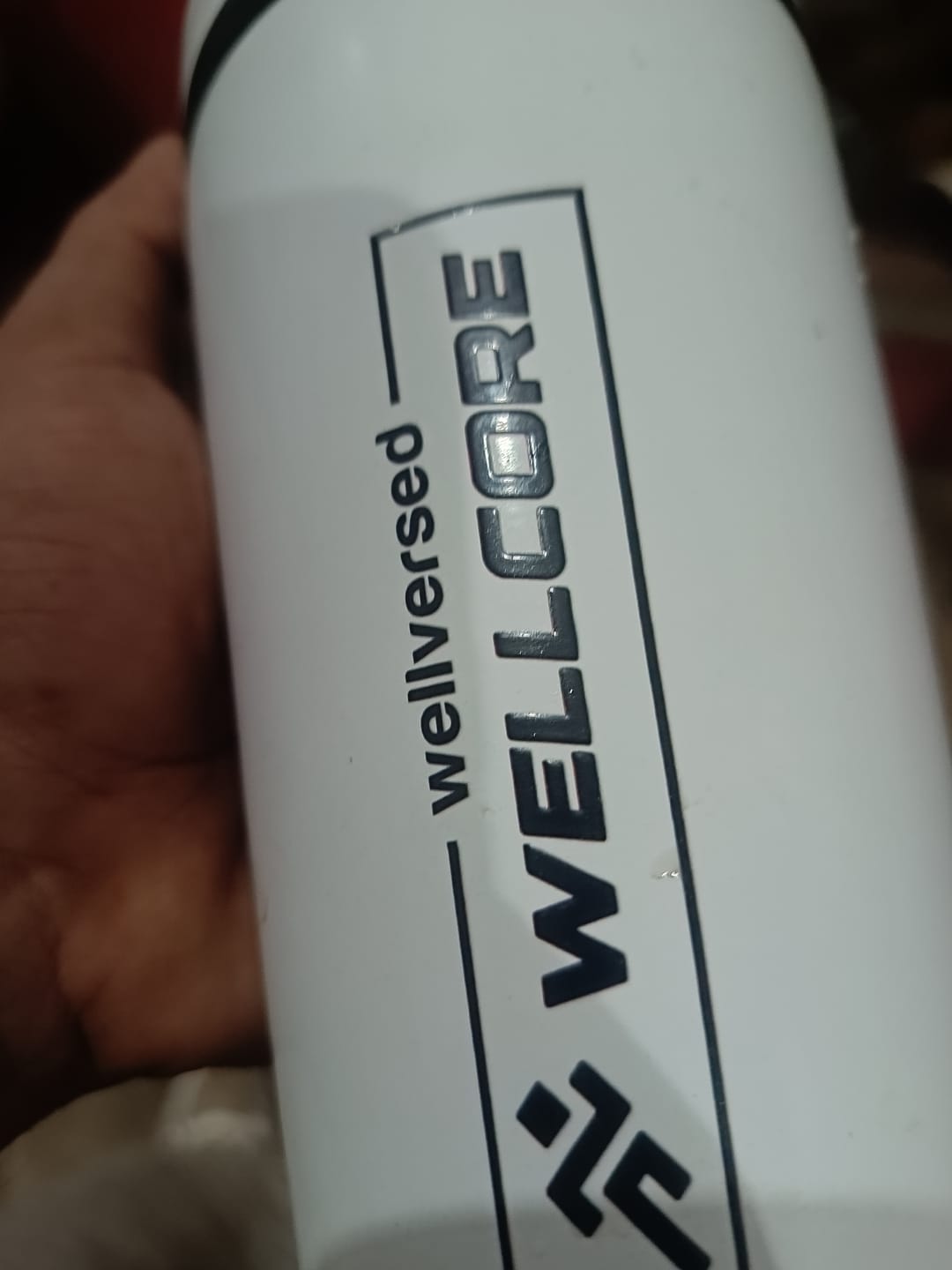 Customer photo review of Wellcore - Micronised Creatine Monohydrate (83 Servings, Kiwi Kick) + Premium Steel Shaker