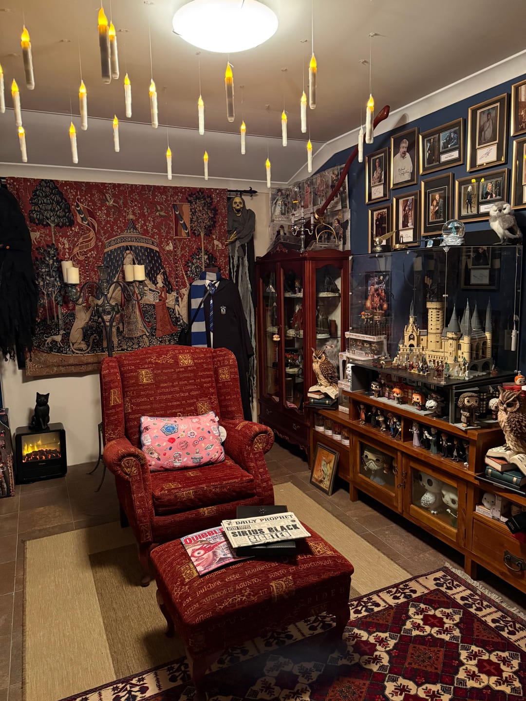 Customer photo review of Lady and the Unicorn Medieval Tapestry - French Cluny Museum Woven Art