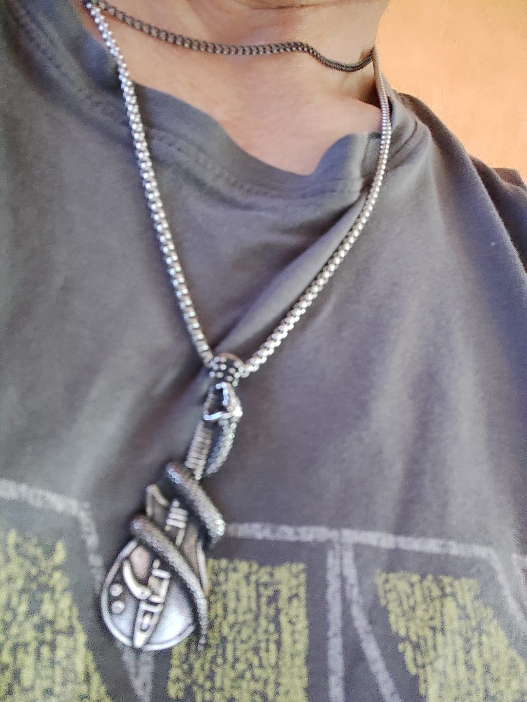 Customer photo review of THE SERPENT GUITAR.