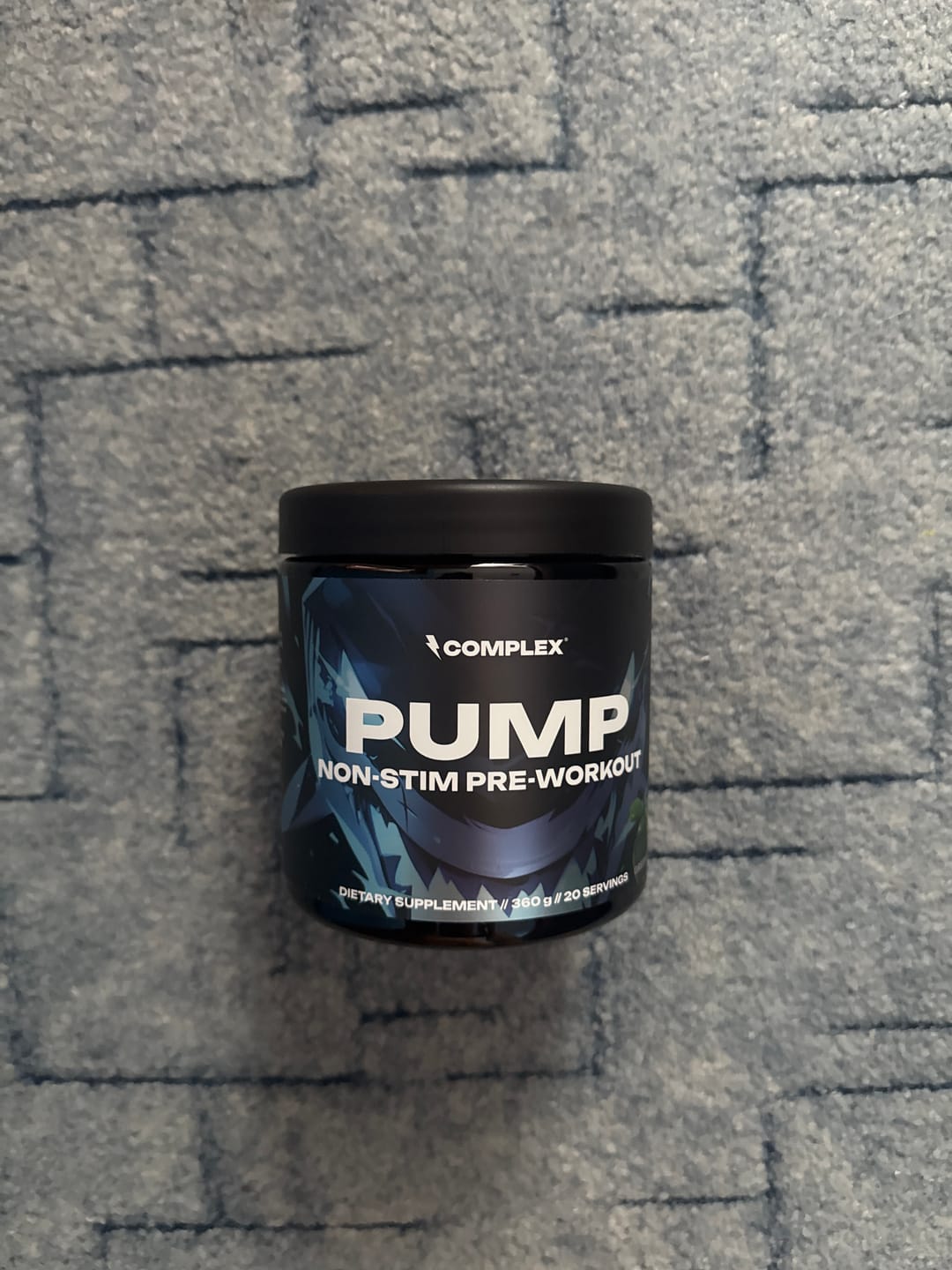 Customer photo review of Pump Non-Stim Pre-workout
