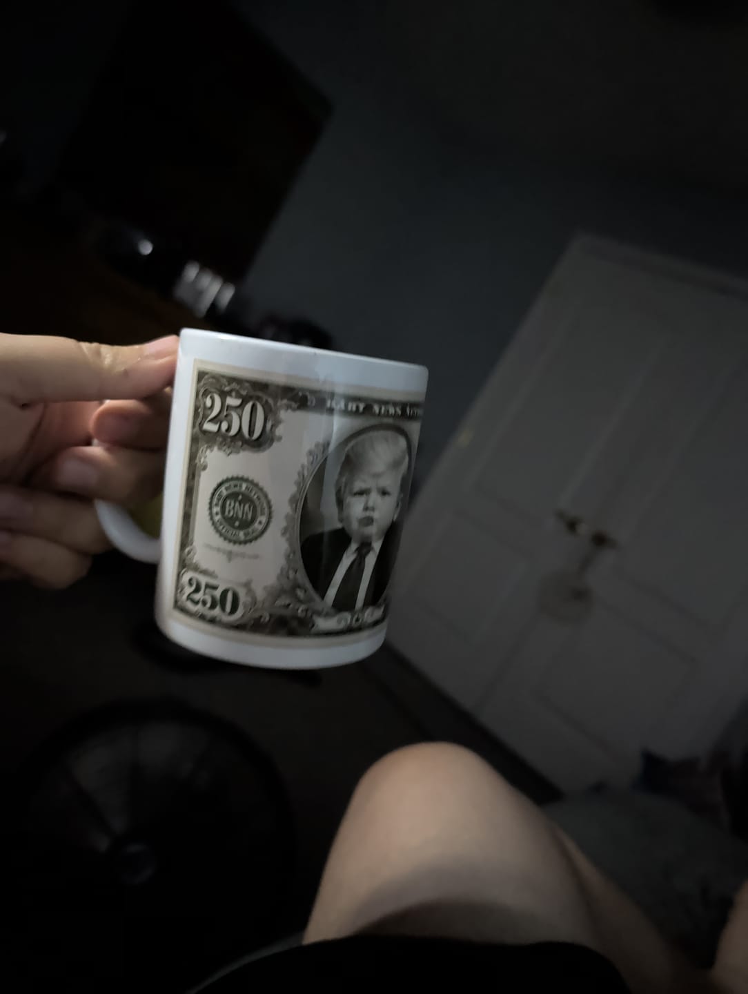 Customer photo review of "250th Anniversary Bill" Mug