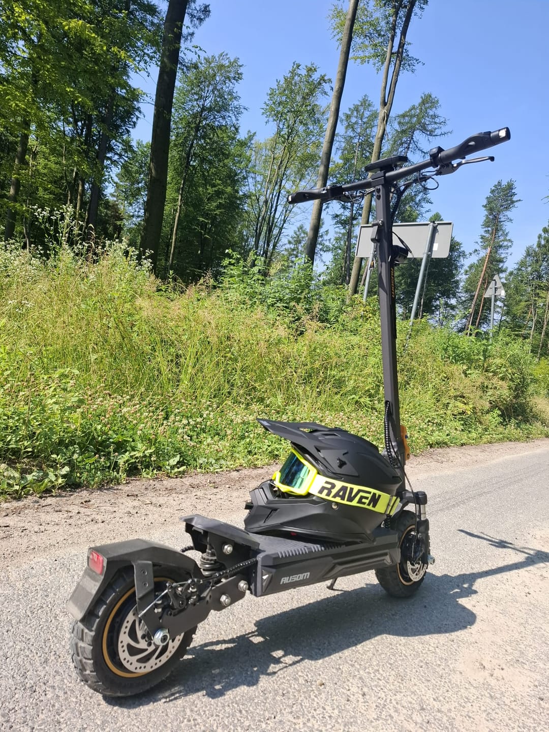 Customer photo review of Ausom K20 Pro Dual Motor (Laluz 2 Pro Dual) Hulajnoga elektryczna