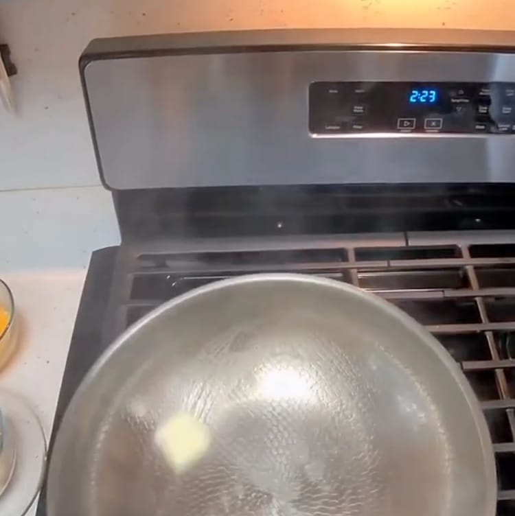 Customer photo review of TitaneX® Titanium Nonstick Frying Pan
