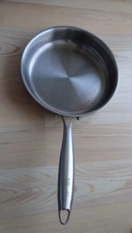 Customer photo review of TitaneX® Titanium Nonstick Frying Pan