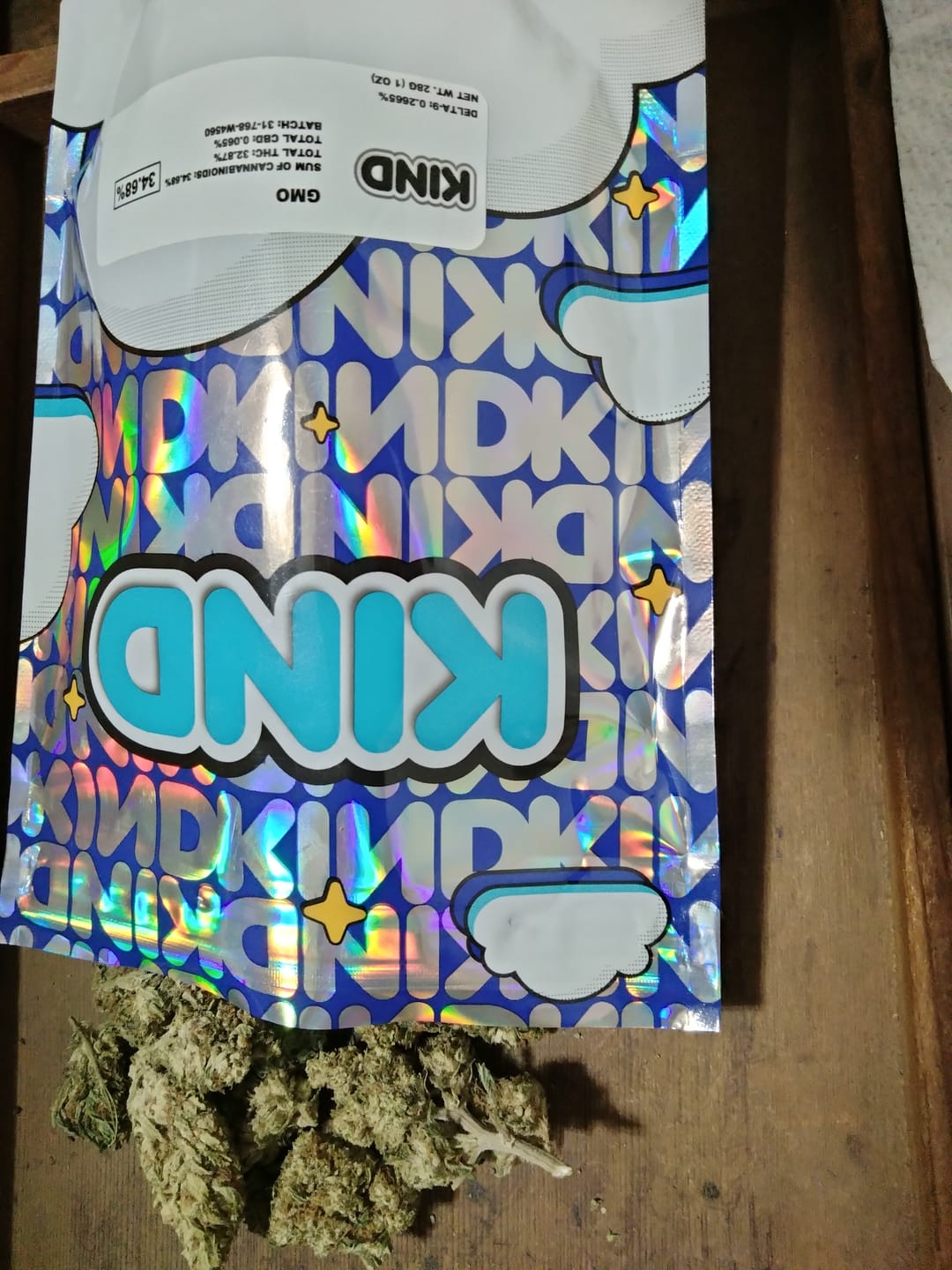 Customer photo review of GMO - 28 Grams - Indica