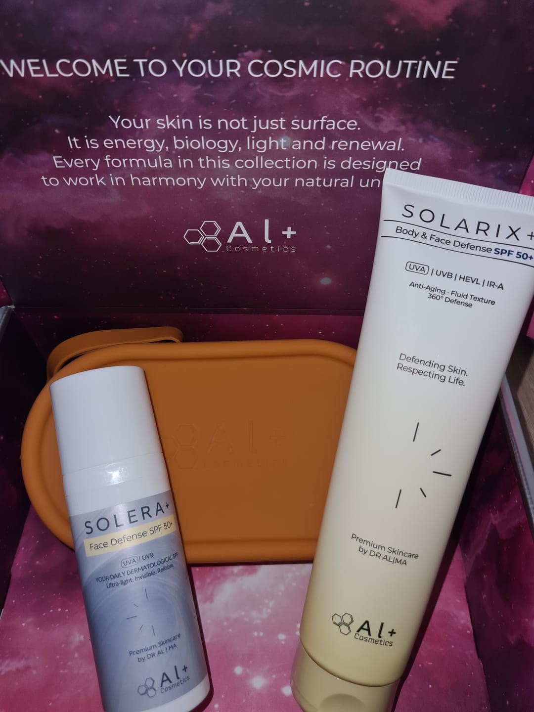 Customer photo review of SOLARIX+ Body & Face Defense SPF 50+