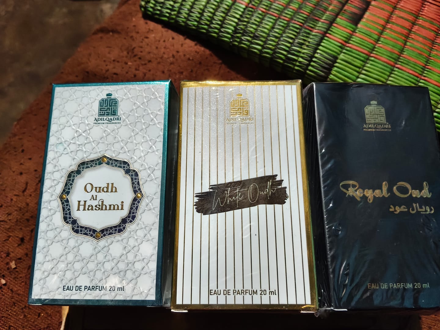 Customer photo review of White Oudh, Royal Oudh And Oudh Al Hashmi Perfume Spray Combo 20ml each