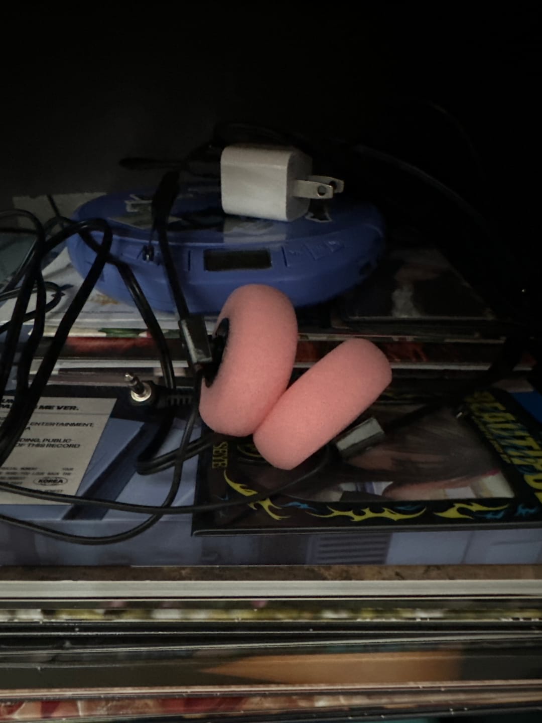 Customer photo review of Retro Foam On-Ear Headphones