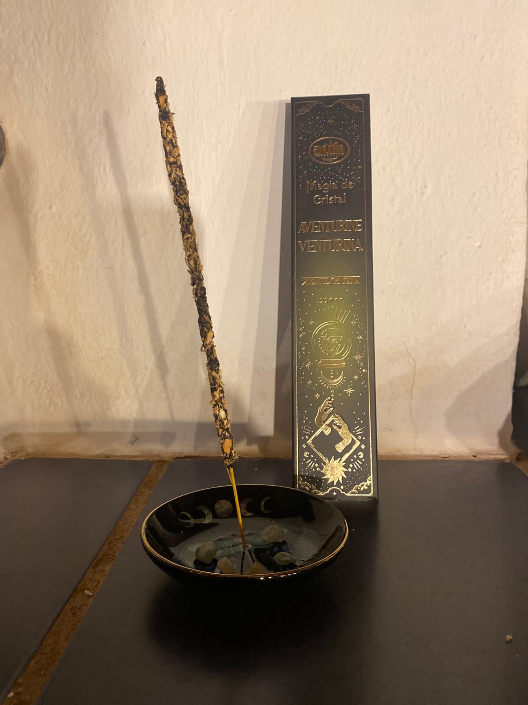 Customer photo review of Mondmotte Räucherstäbchenhalter aus Keramik