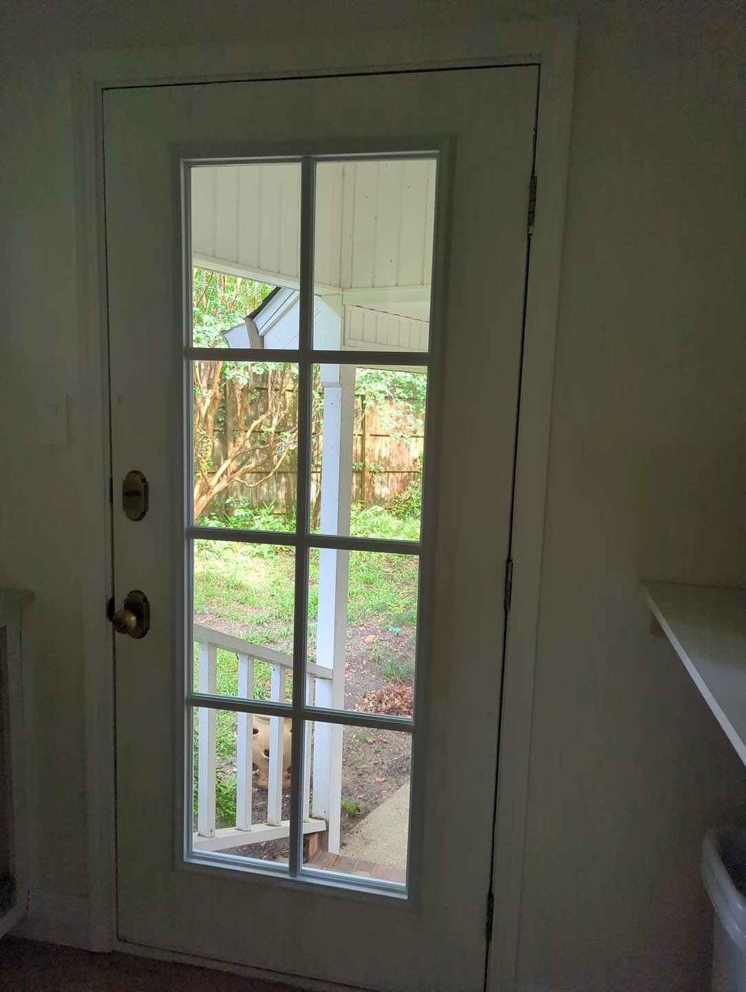 Customer photo review of Clear 8 Lite Glass and Frame Kit (Full Lite)