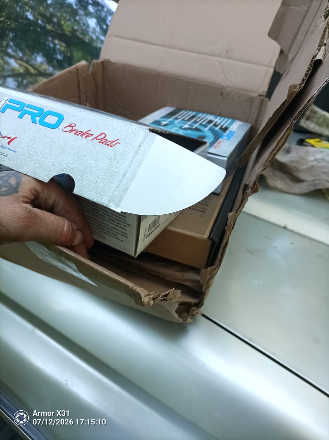 Customer photo review of [Avant et Arrière] Disque et plaquette de frein pour Ford Fusion Mazda 6 KDA-101775